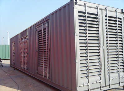 High-power quiet diesel generator rental